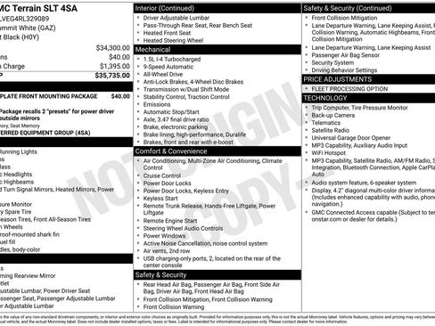 Used 2024 GMC Terrain SLT AWD/4WD image 4