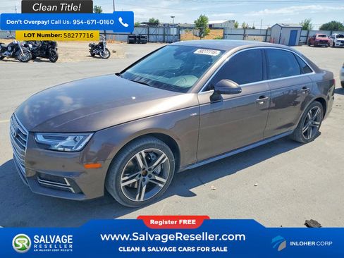 Used 2017 Audi A4 2.0T Premium Plus AWD/4WD image 1