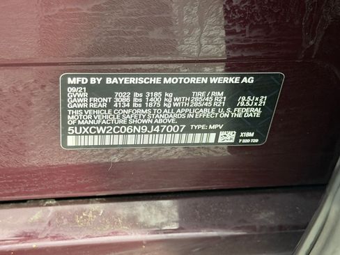 Used 2022 BMW X7 xDrive40i w/ Executive Package image 21