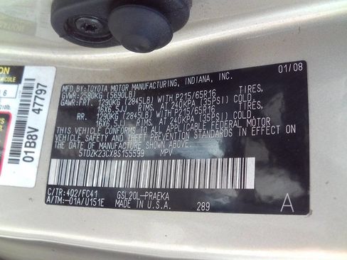 Used 2008 Toyota Sienna LE image 12