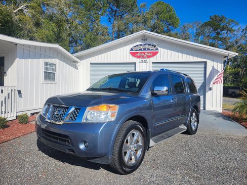 Used 2010 Nissan Armada Platinum w/ Captain Seat Pkg image 1