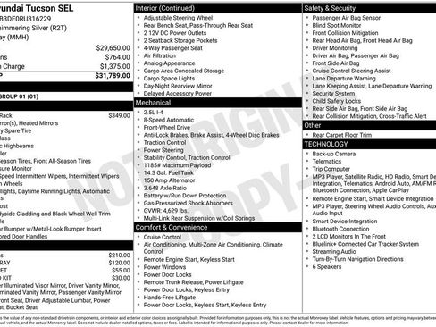 Used 2024 Hyundai Tucson SEL FWD image 33