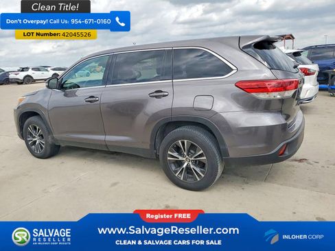 Used 2019 Toyota Highlander LE FWD image 3