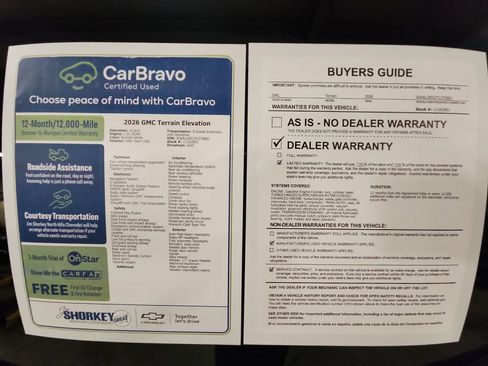 Used 2026 GMC Terrain Elevation AWD/4WD image 32