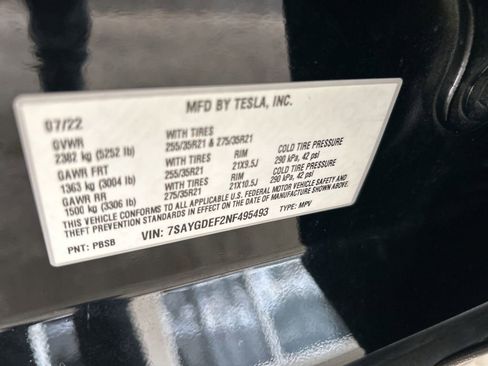 Used 2022 Tesla Model Y Performance image 45