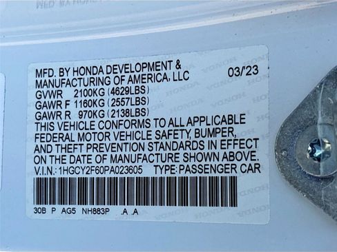 Used 2023 Honda Accord EX-L image 36