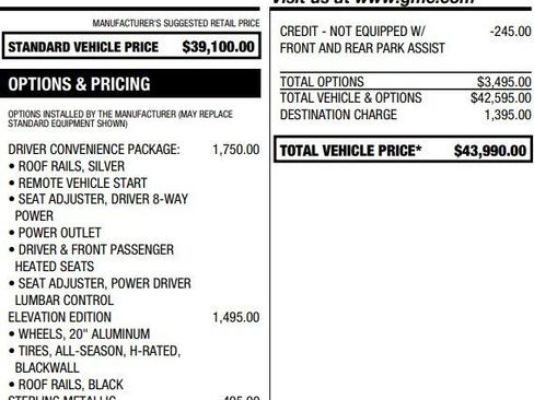 Used 2023 GMC Acadia SLE w/ Driver Convenience Package image 2