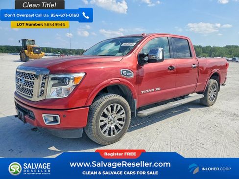 Used 2016 Nissan Titan Platinum Reserve AWD/4WD image 1