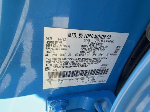 Certified 2022 Ford Mustang Mach-E Select w/ Comfort/Technology Package image 30