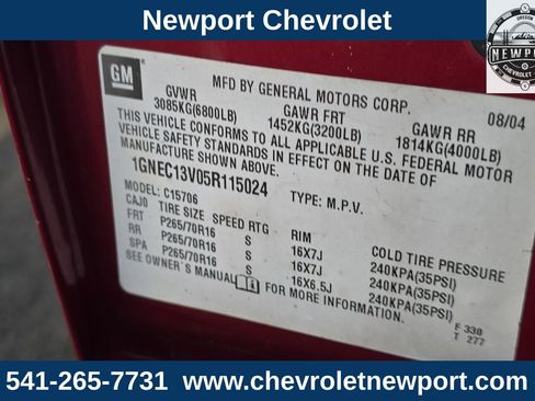 Used 2005 Chevrolet Tahoe LS image 26