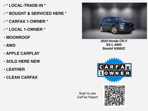 Used 2023 Honda CR-V EX-L image 7