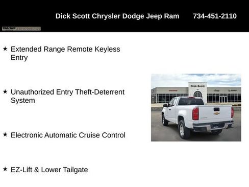 Used 2020 Chevrolet Colorado W/T w/ WT Convenience Package RWD image 24