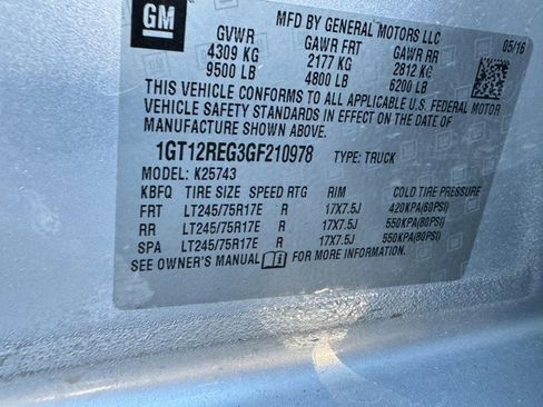 Used 2016 GMC Sierra 2500 4x4 Crew Cab w/ Sierra Convenience Package image 22