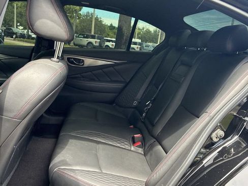 Used 2018 INFINITI Q50 Red Sport 400 w/ Proactive Package RWD image 9