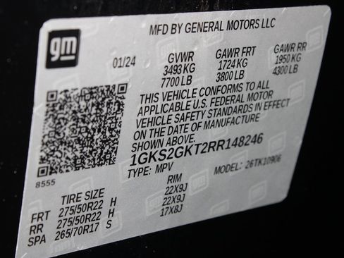 Used 2024 GMC Yukon XL SLT w/ SLT Luxury Package image 77