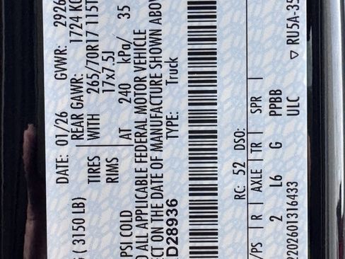 New 2026 Ford F150 XL w/ Equipment Group 103A High image 13