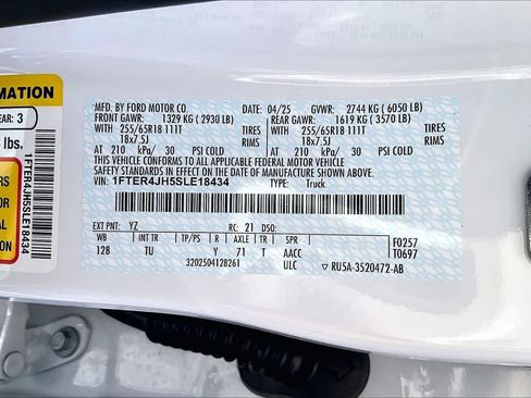 Used 2025 Ford Ranger Lariat w/ Chrome Accent Package image 31