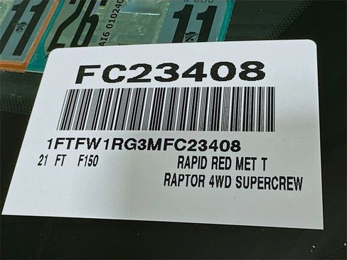 Certified 2021 Ford F150 Raptor w/ Equipment Group 801A High image 25