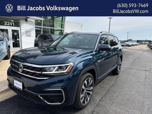 Used 2021 Volkswagen Atlas SEL R-Line FWD image 1