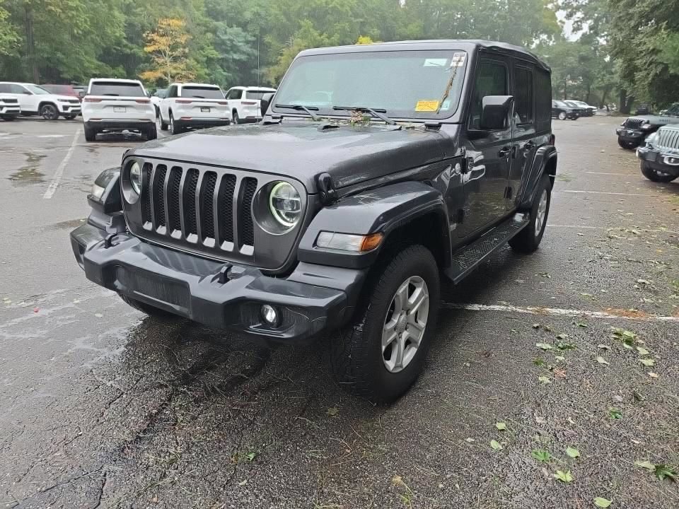 Used 2021 Jeep Wrangler Unlimited Sport AWD/4WD image 3
