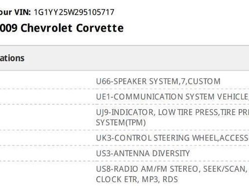 Used 2009 Chevrolet Corvette Coupe image 89