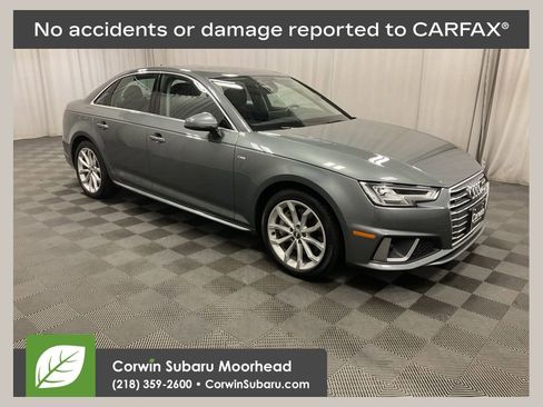 Used 2019 Audi A4 2.0T Premium Plus w/ Premium Plus Package AWD/4WD image 1