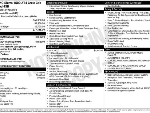 New 2026 GMC Sierra 1500 AT4 w/ AT4 Premium Package AWD/4WD image 16