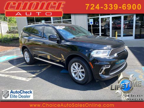 Used 2021 Dodge Durango SXT AWD/4WD image 1