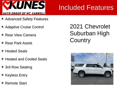 Used 2021 Chevrolet Suburban High Country w/ Premium Package