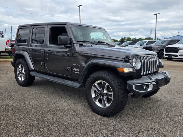 Used 2021 Jeep Wrangler Unlimited Sahara AWD/4WD image 1