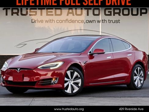 Used 2020 Tesla Model S Long Range Plus AWD/4WD image 1