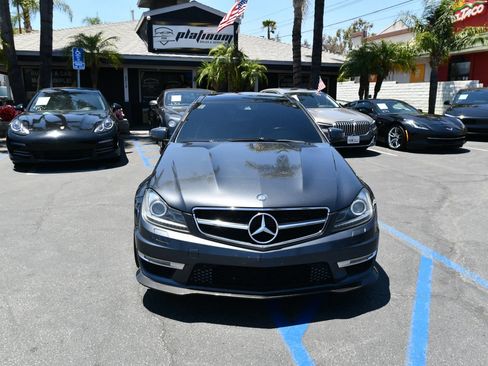 Used 2012 Mercedes-Benz C 63 AMG Coupe w/ Comand 6-disc Pkg image 2