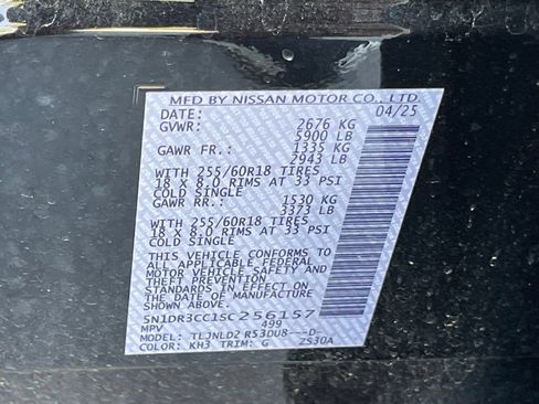 Used 2025 Nissan Pathfinder SL AWD/4WD image 35