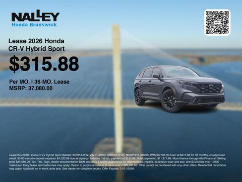 New 2026 Honda CR-V Sport image 3