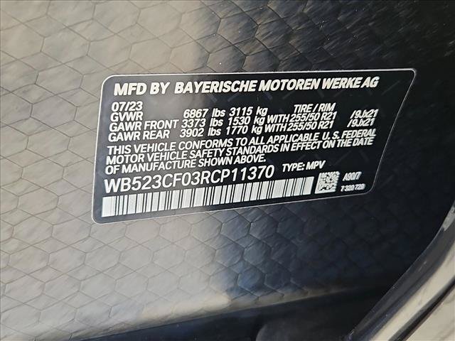 Certified 2024 BMW iX xDrive50 w/ Sport Package AWD/4WD image 24