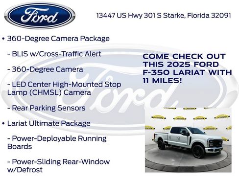 New 2025 Ford F350 Lariat w/ Lariat Ultimate Package image 26