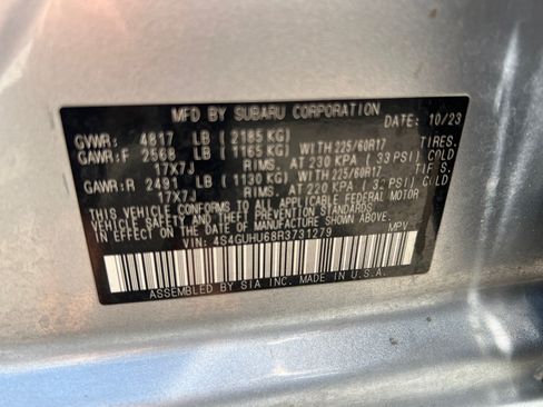 Certified 2024 Subaru Crosstrek 2.5i Wilderness w/ Crosstrek Mirror Package AWD/4WD image 16