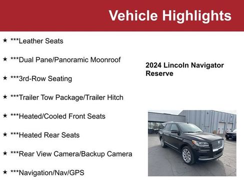 Used 2024 Lincoln Navigator Reserve image 2