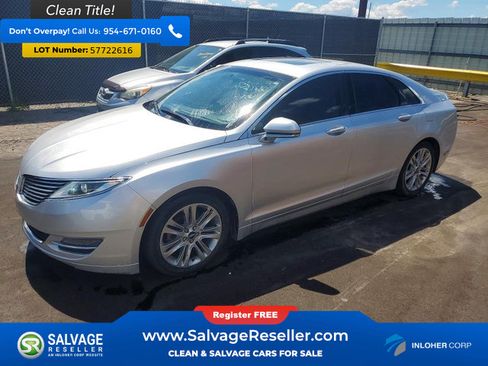 Used 2014 Lincoln MKZ Hybrid w/ Equipment Group 202A Reserve FWD image 1