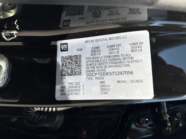 New 2026 Chevrolet Colorado Trail Boss AWD/4WD image 16