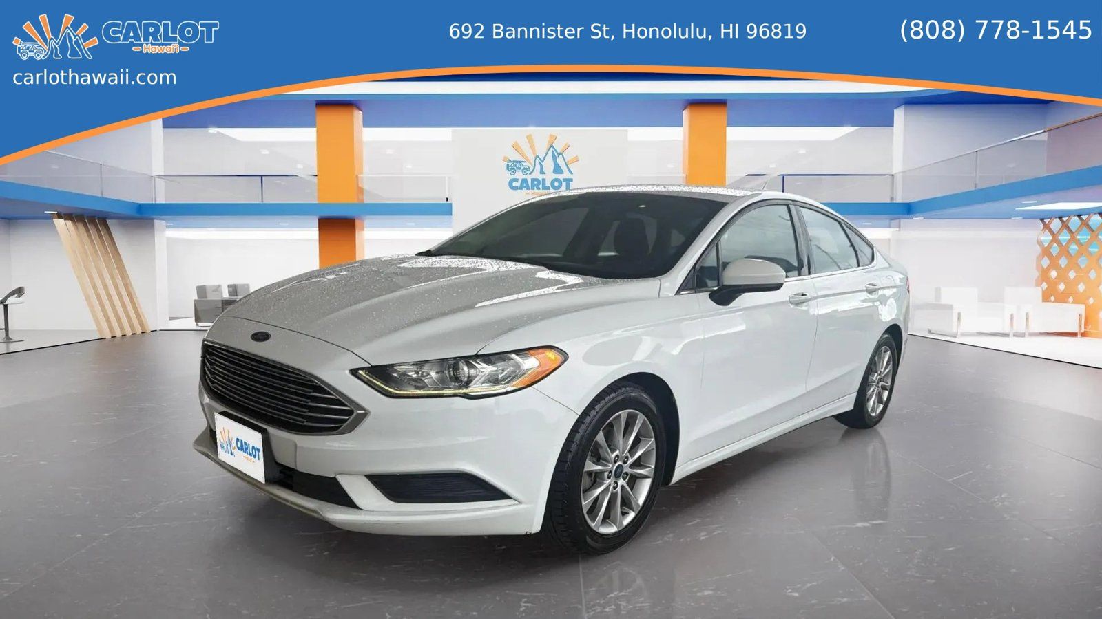 Used 2017 Ford Fusion SE FWD image 2