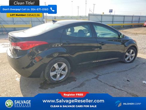 Used 2013 Hyundai Elantra GLS w/ Preferred Pkg FWD image 4