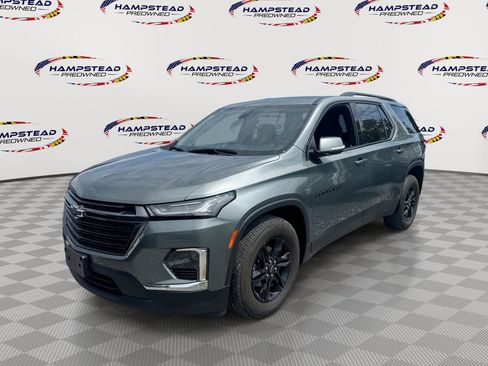 Used 2023 Chevrolet Traverse LT w/ Midnight/Sport Edition AWD/4WD image 1