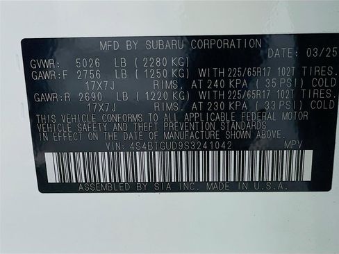 Used 2025 Subaru Outback Wilderness image 38