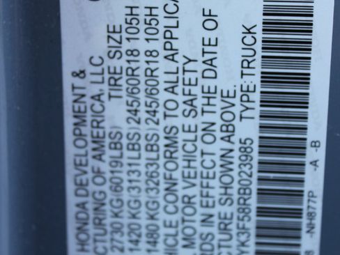 Used 2024 Honda Ridgeline RTL image 12