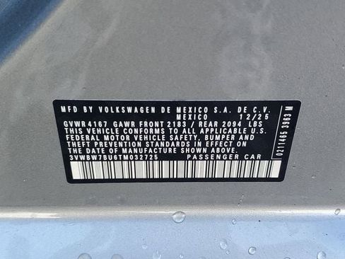 New 2026 Volkswagen Jetta Sport FWD image 26