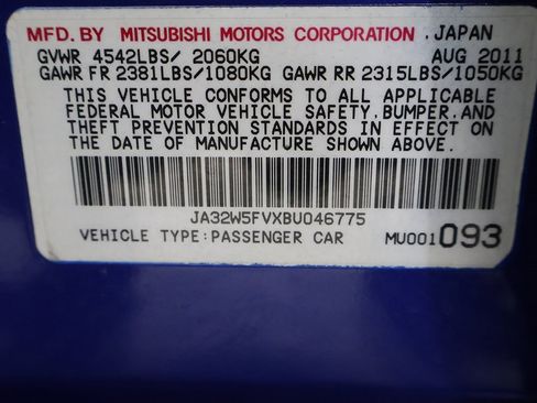 Used 2011 Mitsubishi Lancer Evolution MR image 39