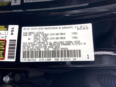 New 2025 Toyota Tacoma TRD Off-Road image 21