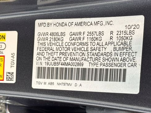 Used 2021 Acura TLX w/ Technology Package image 31