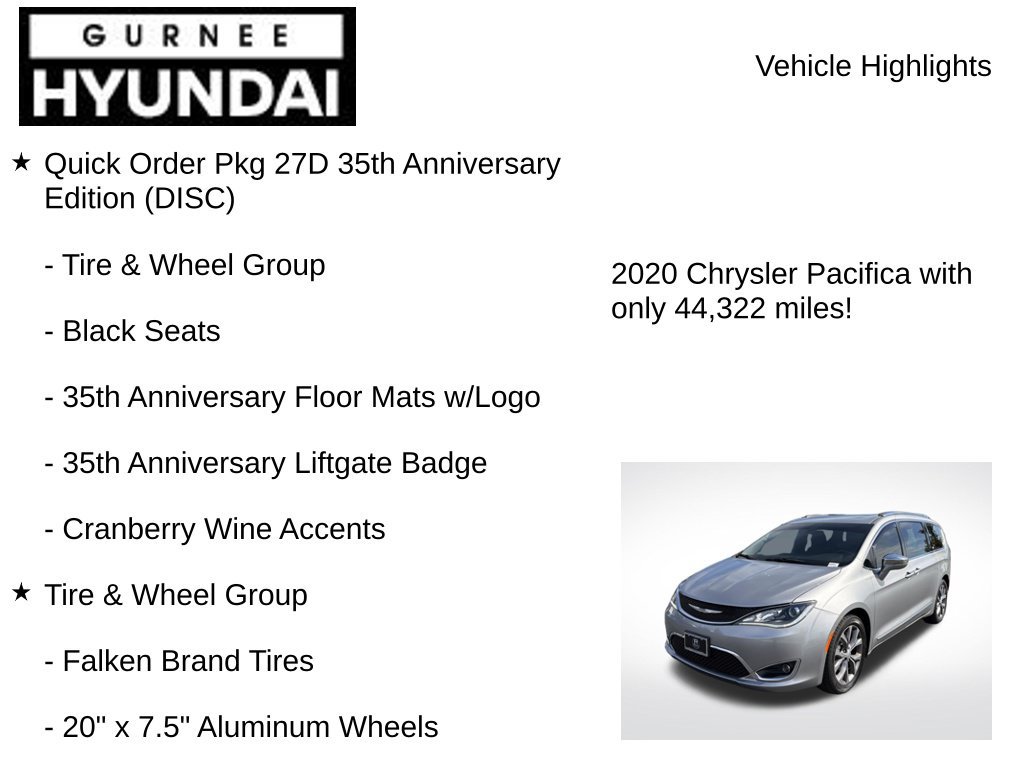 Used 2020 Chrysler Pacifica Limited FWD image 7